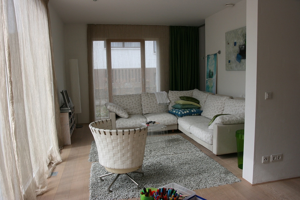 Furniture pillow seating area