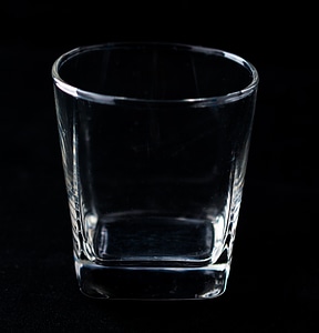 Glass water glass drinking cup photo