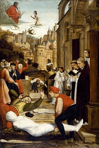 Outbreak of the Plague in Pavia, Italy