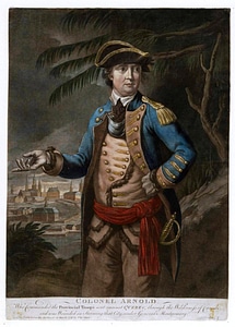 Benedict Arnold Portrait in the American Revolution