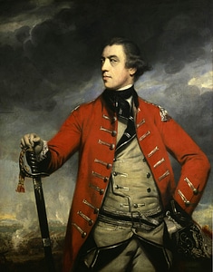 Portrait of General John Burgoyne at Saratoga