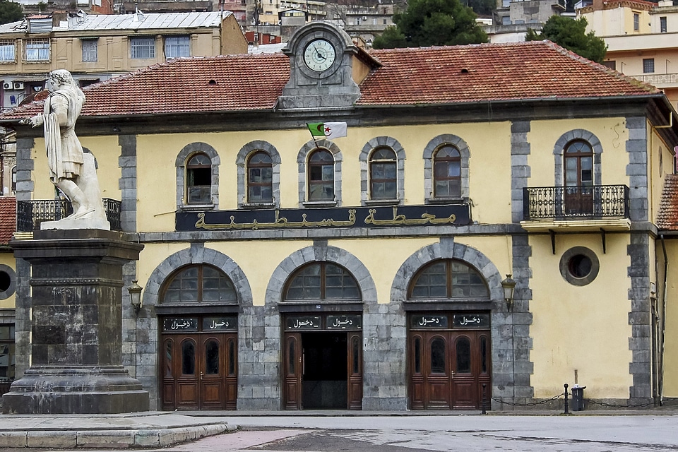 Gare de Constantine building in Algeria