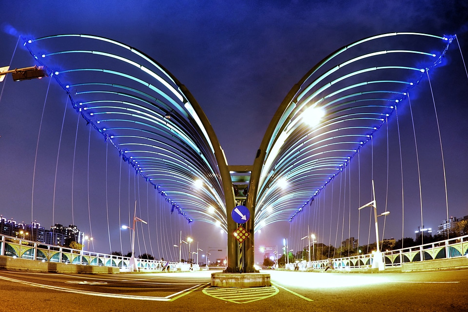 Lights on the bridge