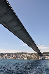 Bridge over the Golden Horn in Istanbul, Turkey photo