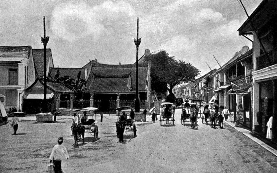 Chinese Temple in Surabaya, Indonesia