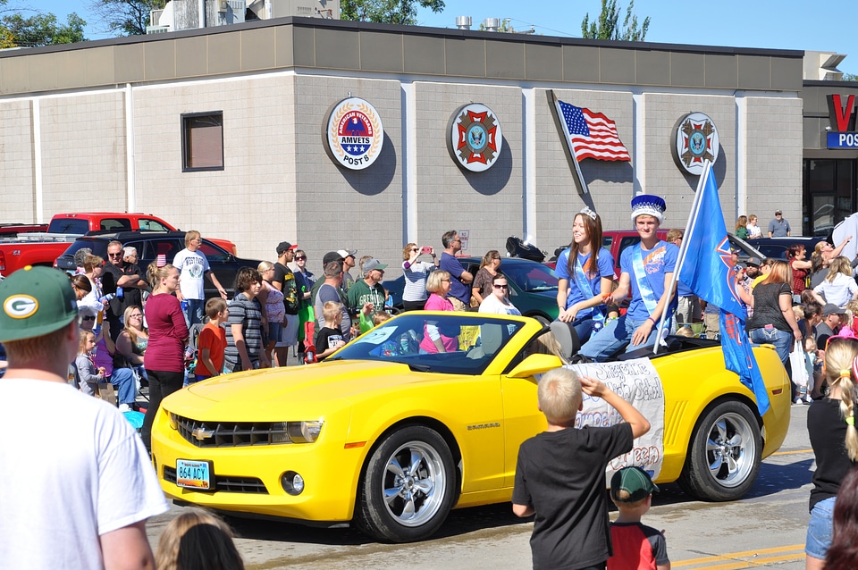 Prom King and Queen in West Fest
