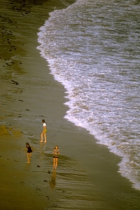On the beach at Acadia National Park, Maine