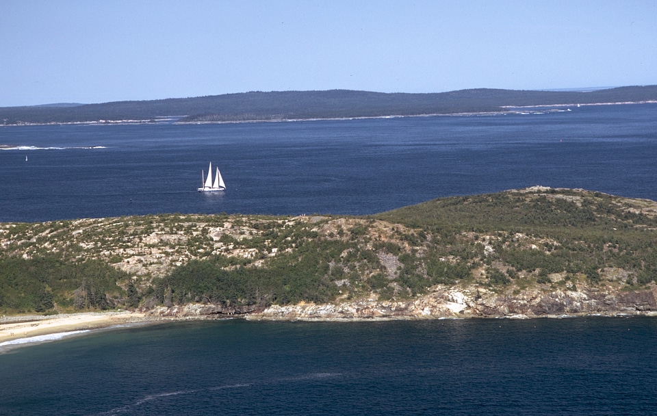 Coastline and Water of Acadia National Park, Maine