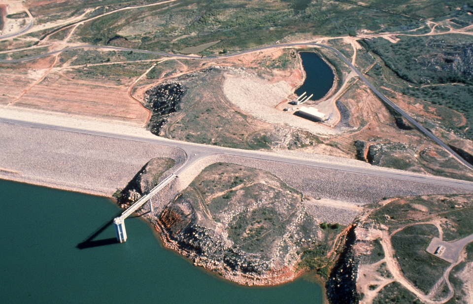 Overview of Lake Mead Recreation Area, Nevada
