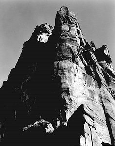Zion Rock Formation in Zion National Park, Utah photo