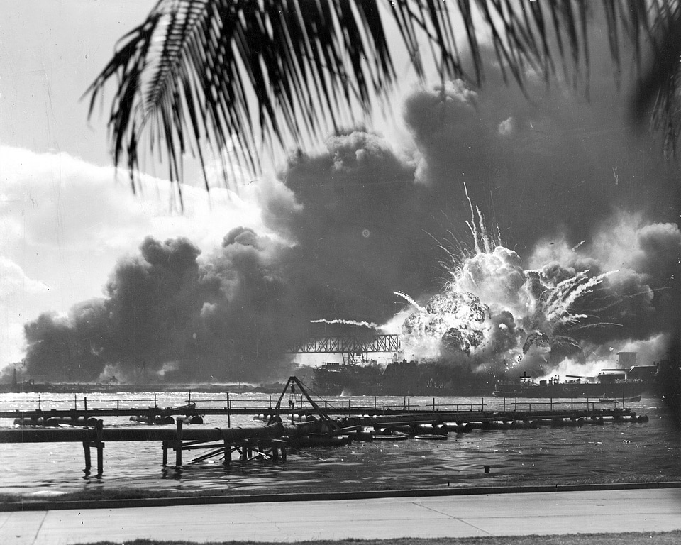 Pearl Harbor bombing in Pearl Harbor, Hawaii
