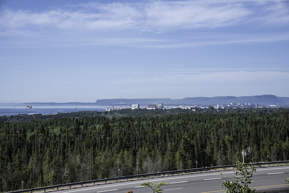 Thunder Bay and Lake Superior from Terry Fox lookout, Ontario