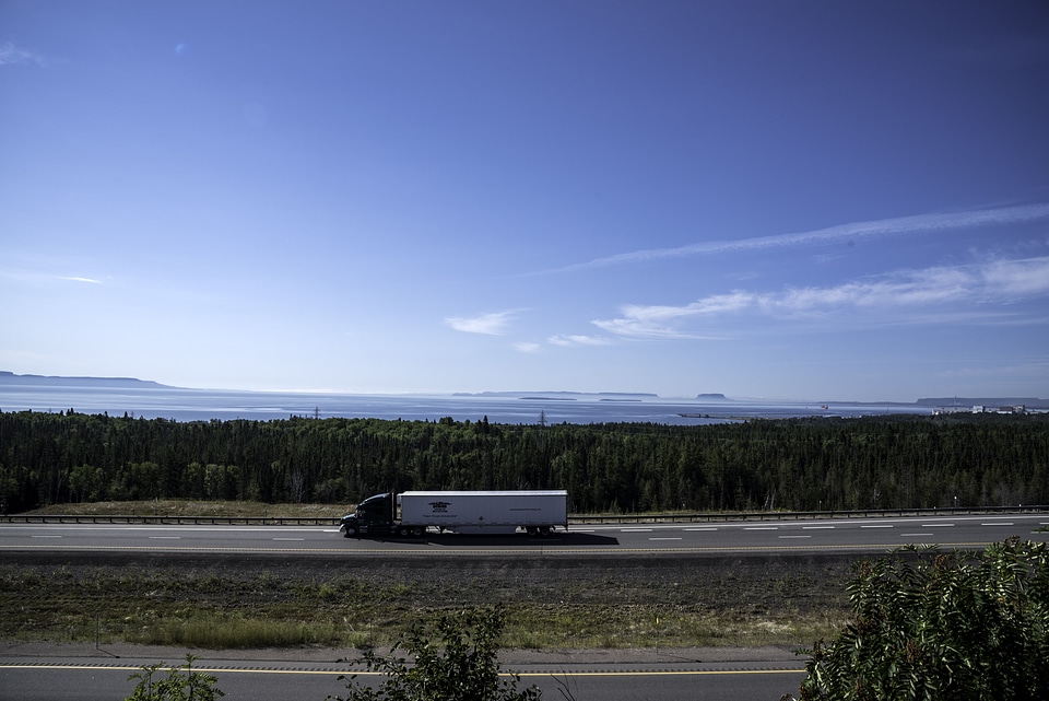 Landscape and Scenery plus a truck from Terry Fox Lookout, Ontario
