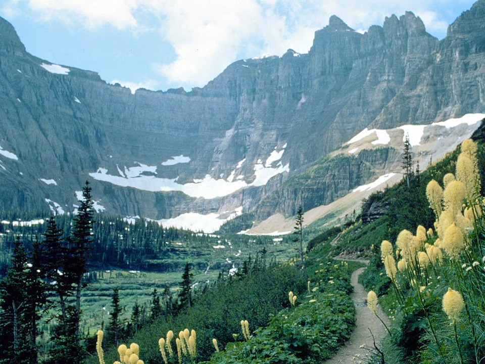 Iceberg Cirque at Glacier National Park, Montana