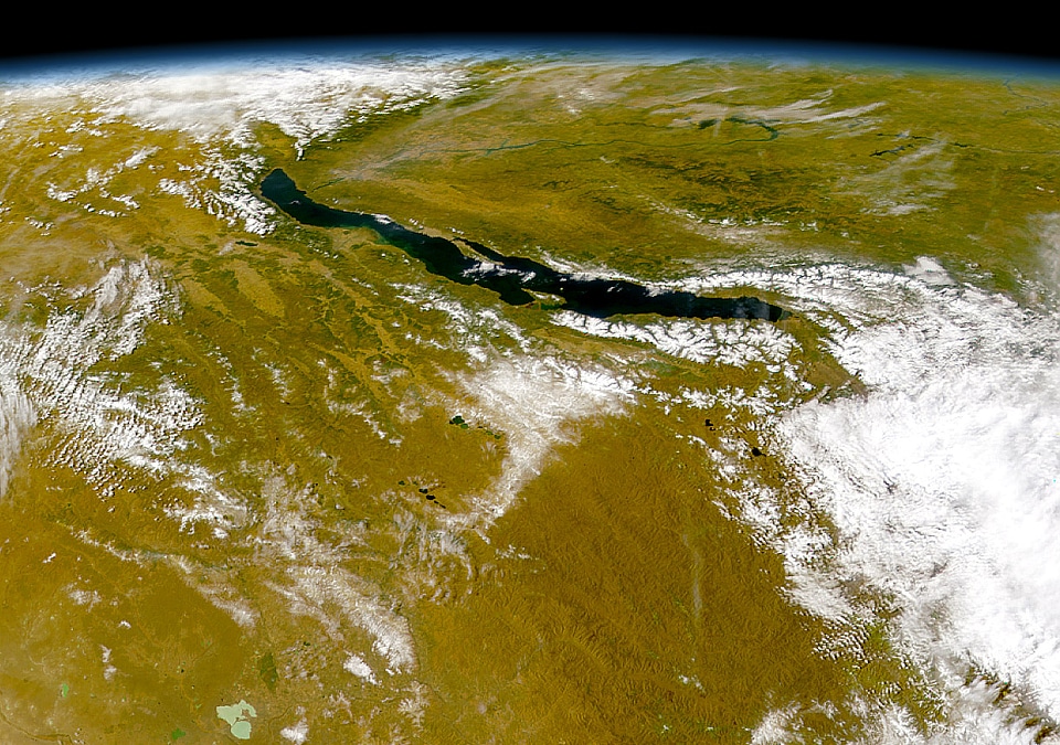 Lake Baikal Satellite View