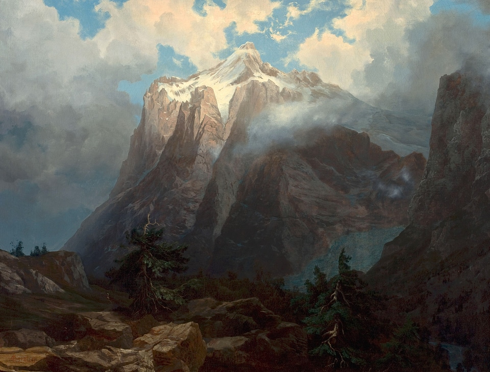 Mount Brewer in Sequoia National Park, California