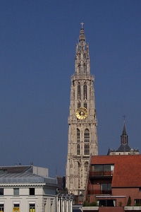 Cathedral of our Lady in Antwerp, Belgium photo