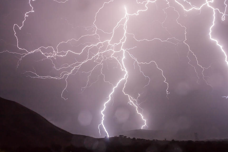 Giant Lightning Storm