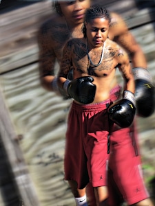Gloves boxer fighter