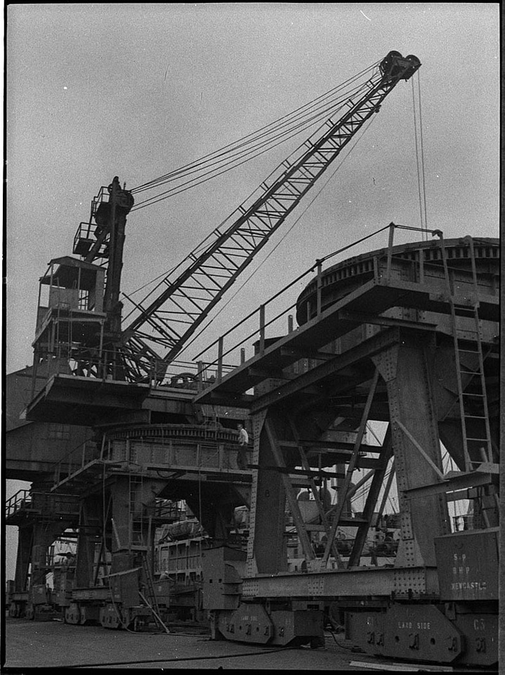 New equipment and development of BHP Steelworks, Newcastle, Australia