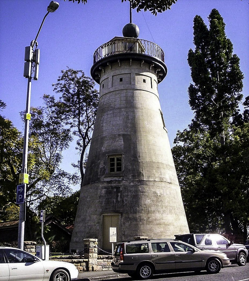 The old Windmill in Wickham in Brisbane, Queensland, Australia