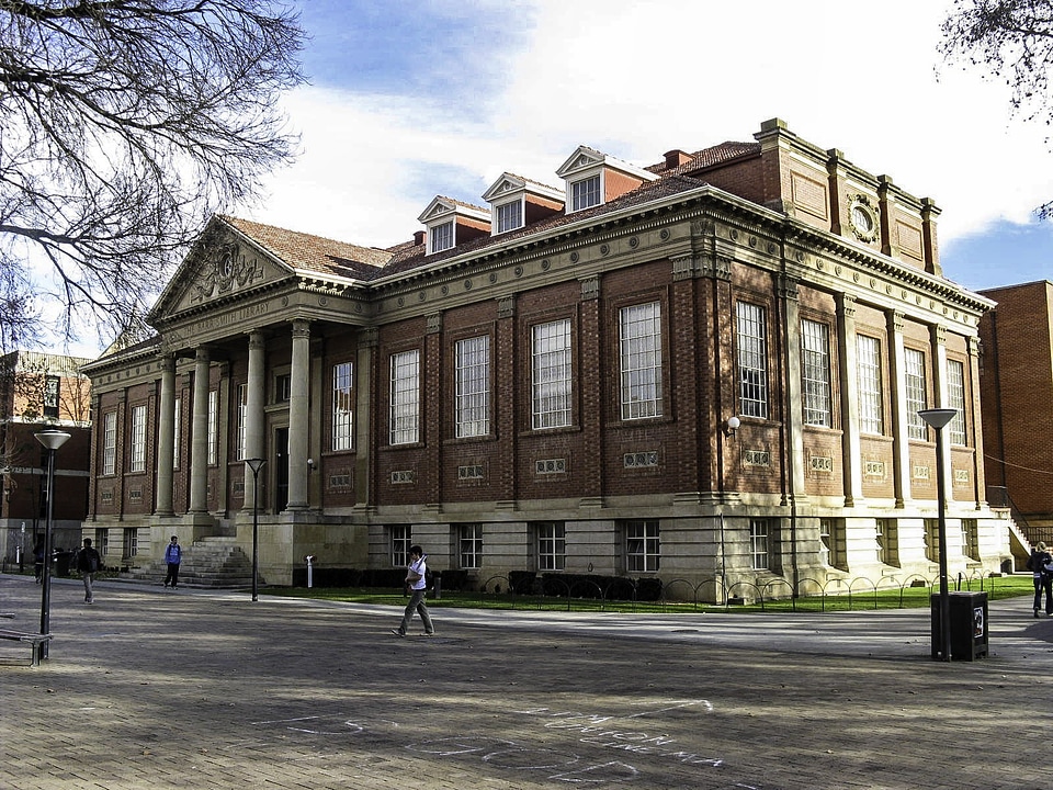 University of Adelaide, Barr Smith Library in Southern Australia