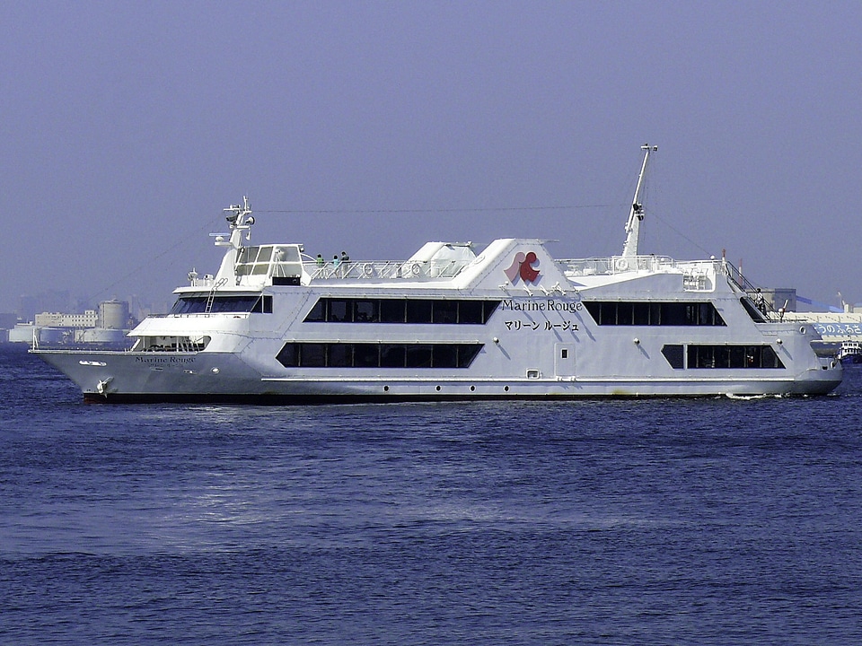 Marine Rouge Ship in Yokohama, Japan