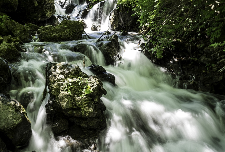 Cox Hollow Falls in Governor Dodge State Park, Wisconsin
