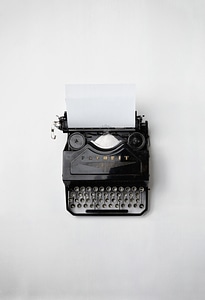 Old letter writer photo