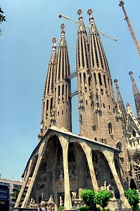 Sagrada Family Church in Barcelona, Spain photo
