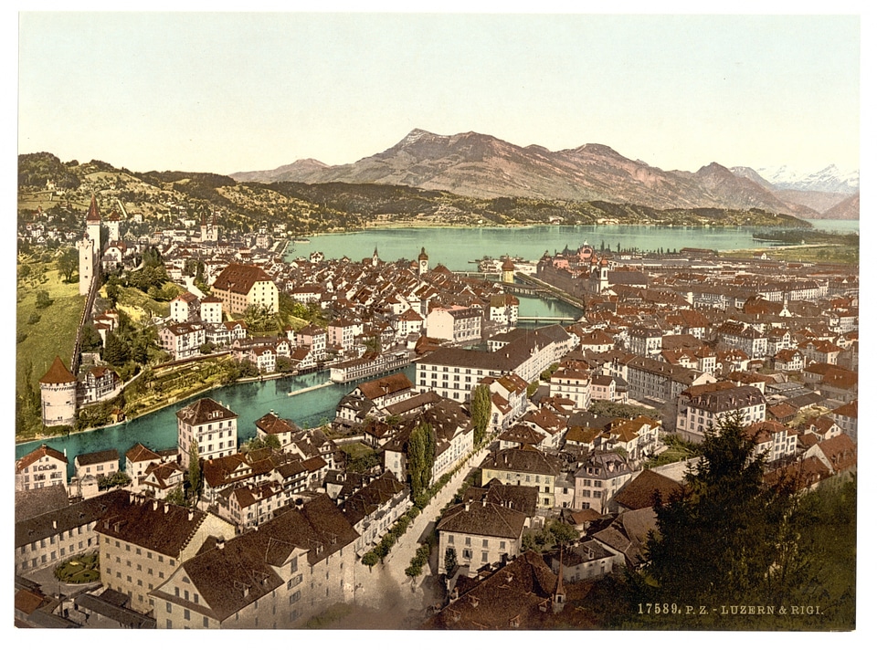 Lucerne, town in Switzerland