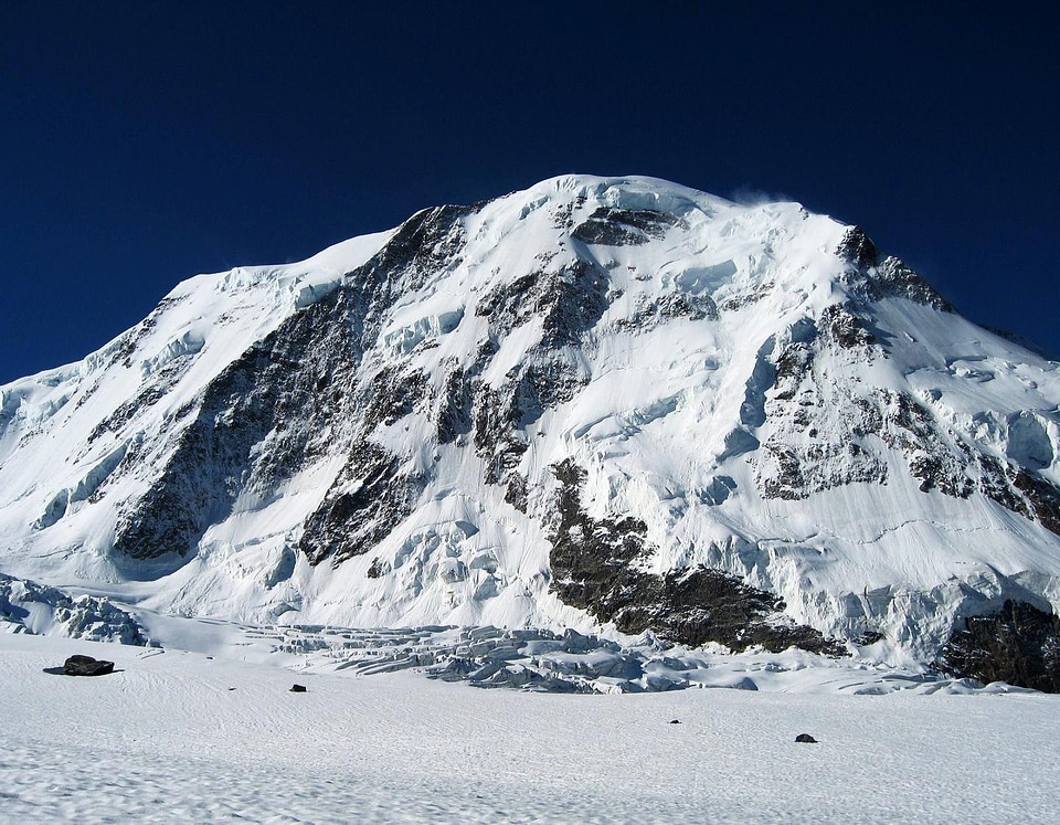 Liskamm  in the Swiss Alps