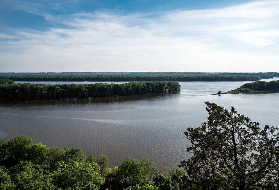 The Wide Span of the Mississippi photo