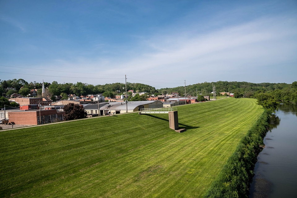 Town of Galena from the Park