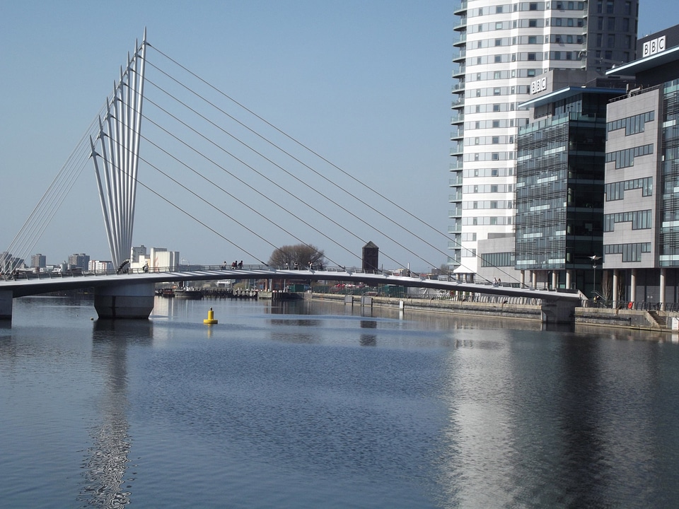 BBC Bridge at Salford, Great Manchester Area