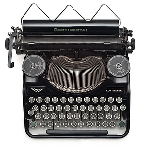 Old Black Typewriter photo