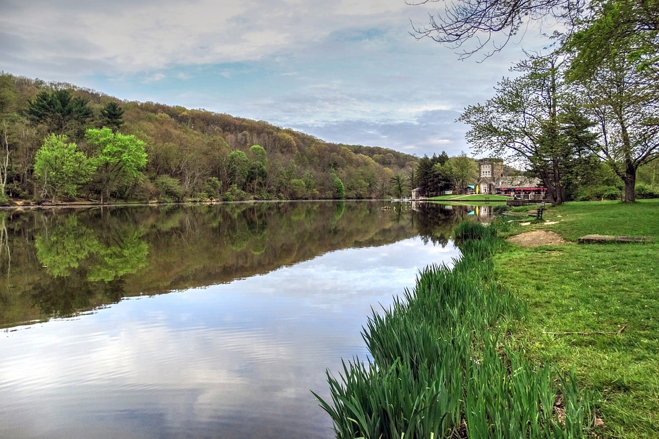 North Park Lake water landscape