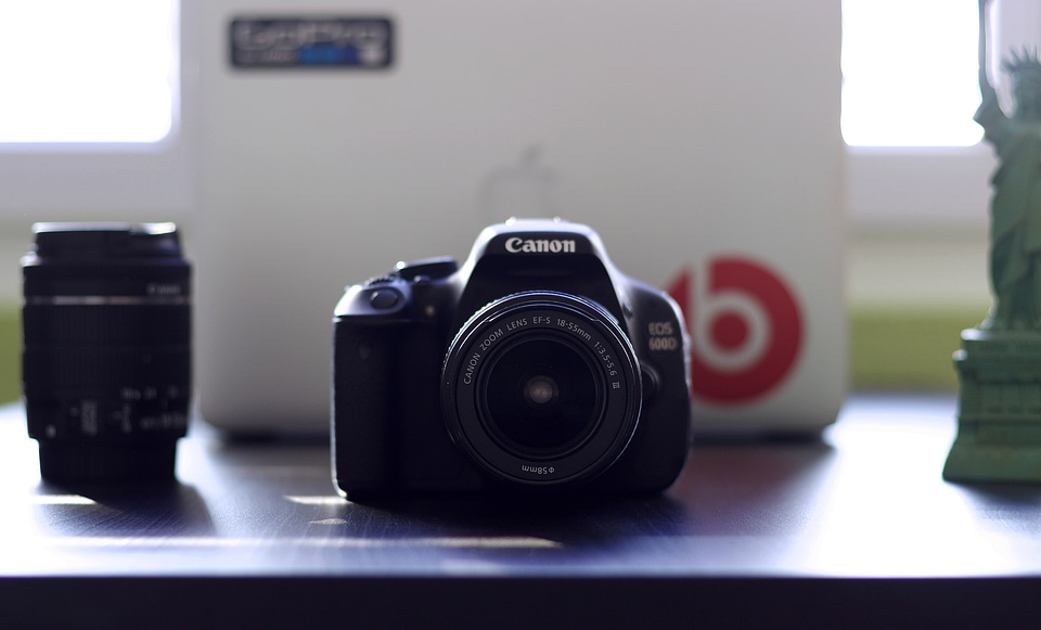 Canon Camera and Lens