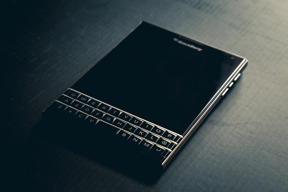 Large Blackberry Phone