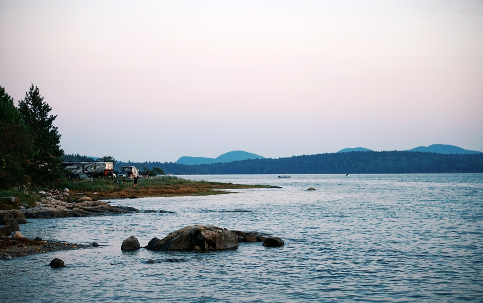 Mount Desert landscape at Acadia National Park, Maine