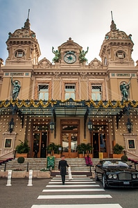 Fancy building on the French Riveria on Monaco photo
