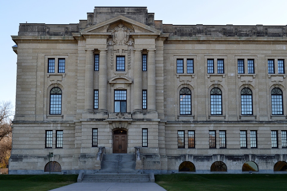 Saskatchewan legislature building in Regina photo