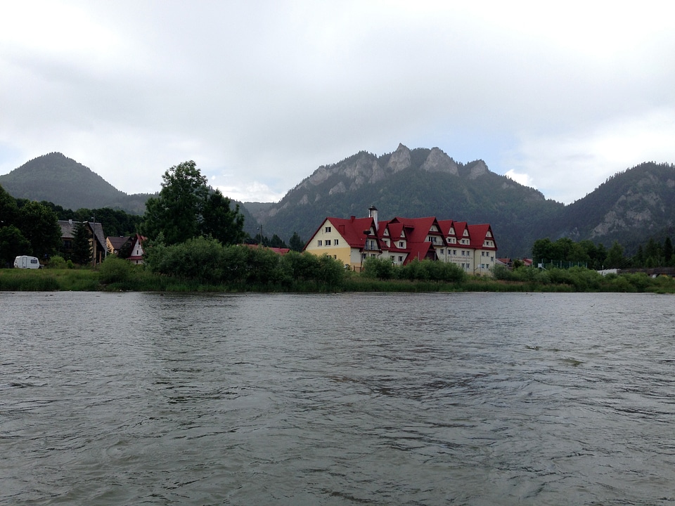 House by the Riverside in Slovakia
