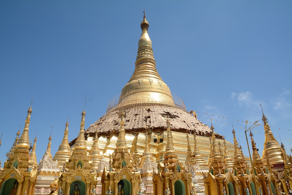 Shwe Dagon Pagoda Golden Top
