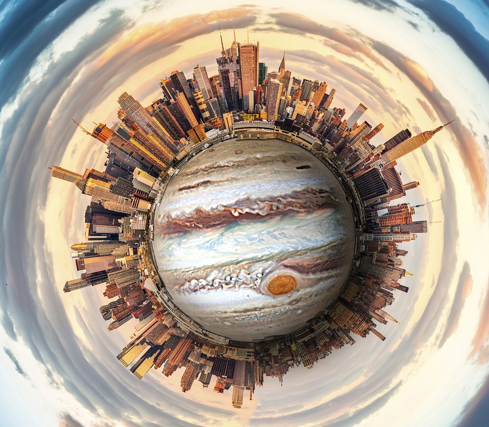 New York City on Jupiter