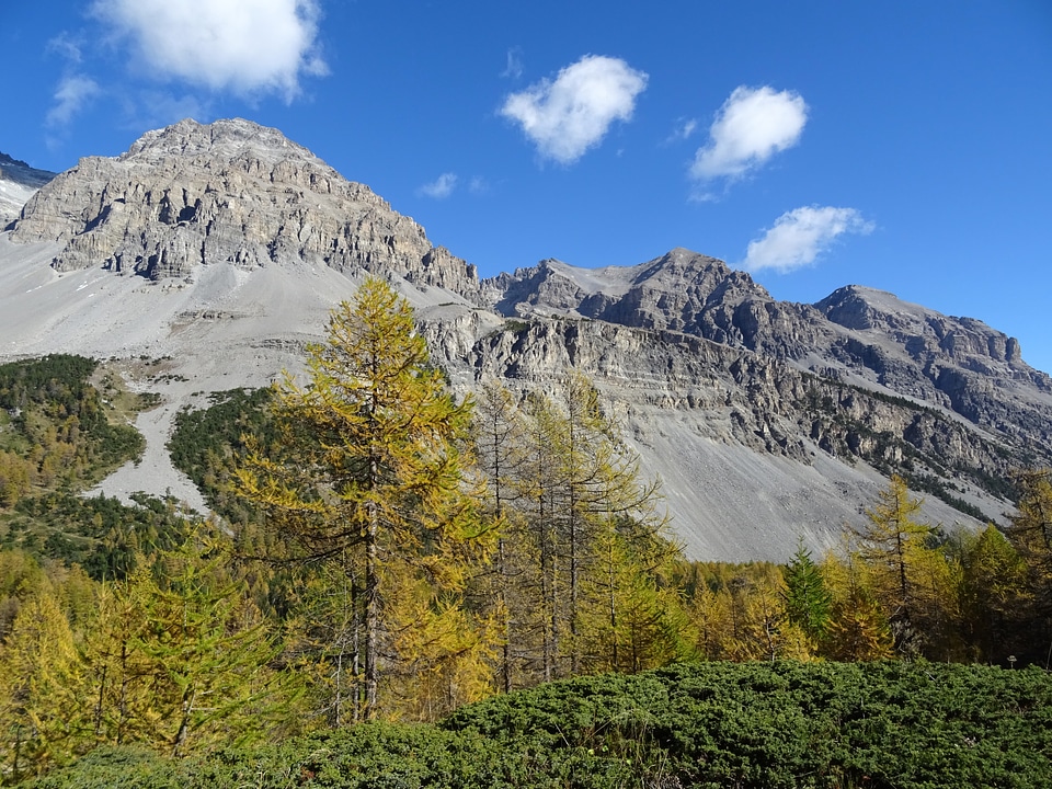 Bluffs and Cliffs and mountains Landscape