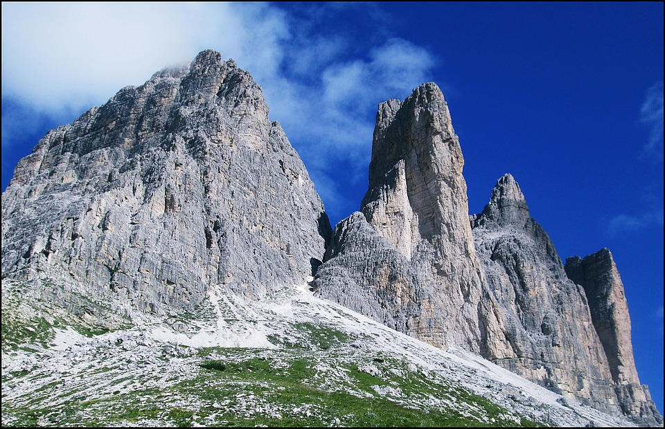Rock Peaks under the sky
