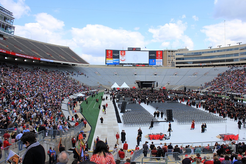 Long View of camp Randall in Madison, Wisconsin