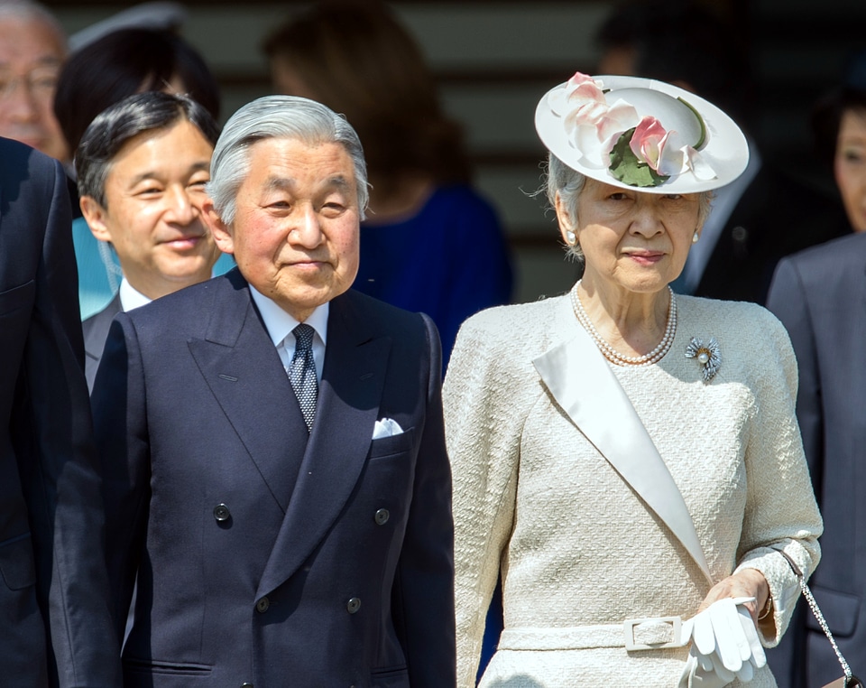 Emperor Akihito and Empress Michiko of Japan