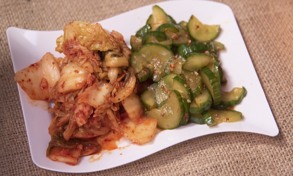 Kim Chi and Pickled Cucumber